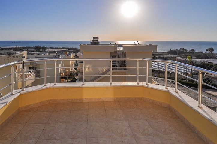 اطلالة بحر - شقة غرفة نوم وصالة مؤثثة في منطقة ديمرتاش - الانيا 