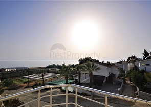 اطلالة بحر - شقة غرفة نوم وصالة مؤثثة في منطقة ديمرتاش - الانيا 