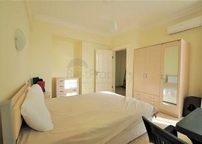 اطلالة بحر - شقة غرفة نوم وصالة مؤثثة في منطقة ديمرتاش - الانيا 