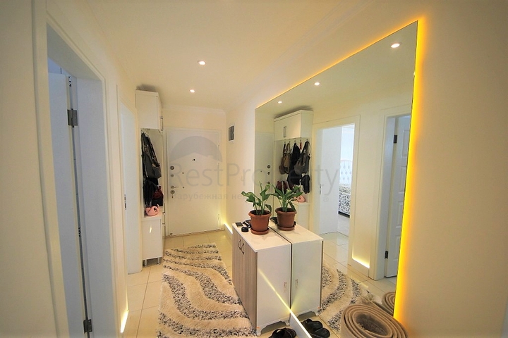 شقة غرفة وصالة مؤثثة ضمن مجمع سكني حديث في مهموتلار / الانيا 