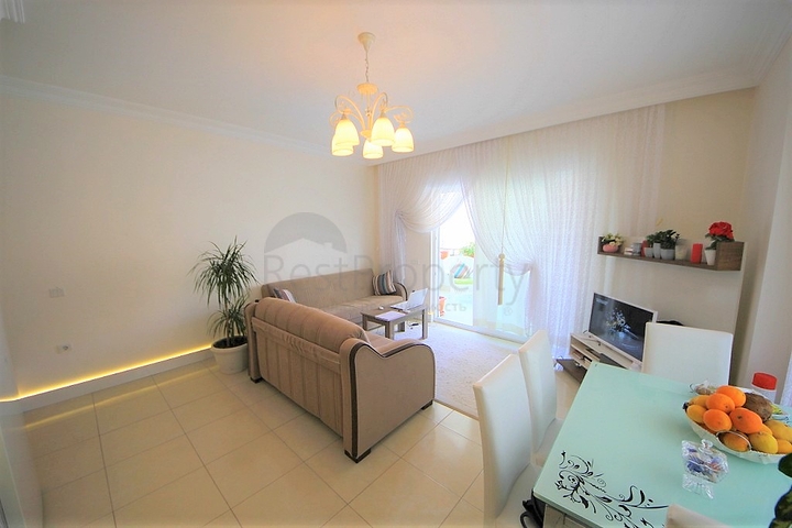 شقة غرفة وصالة مؤثثة ضمن مجمع سكني حديث في مهموتلار / الانيا 