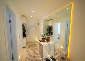 شقة غرفة وصالة مؤثثة ضمن مجمع سكني حديث في مهموتلار / الانيا 