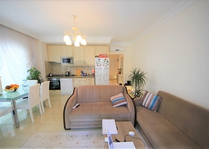 شقة غرفة وصالة مؤثثة ضمن مجمع سكني حديث في مهموتلار / الانيا 