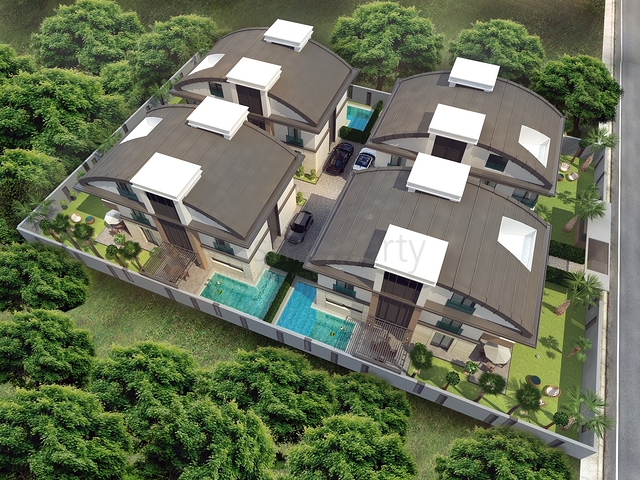 فيلا منفصلة 7 + 1 مفروشة في كونيالتي أنطاليا