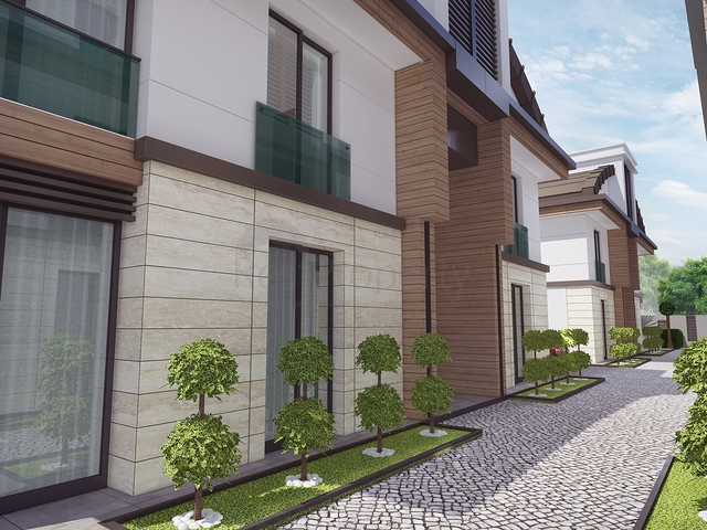 فيلا منفصلة 7 + 1 مفروشة في كونيالتي أنطاليا