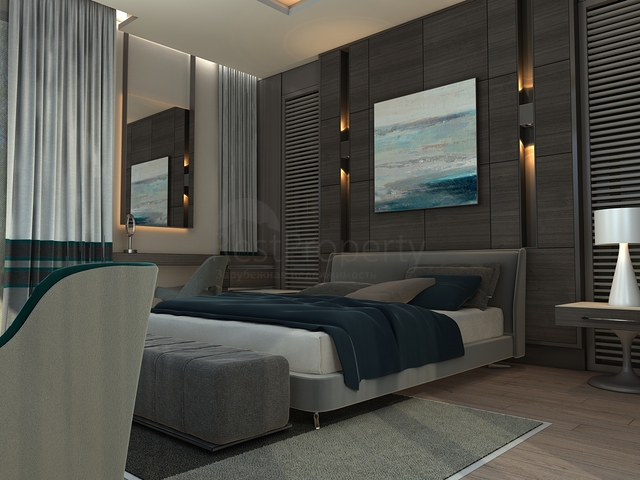 فيلا منفصلة 7 + 1 مفروشة في كونيالتي أنطاليا