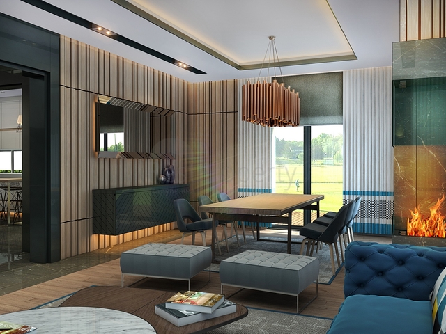 فيلا منفصلة 7 + 1 مفروشة في كونيالتي أنطاليا