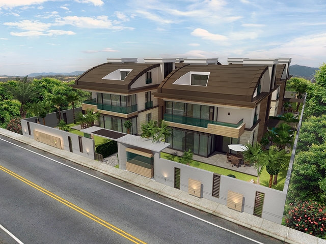 فيلا منفصلة 7 + 1 مفروشة في كونيالتي أنطاليا