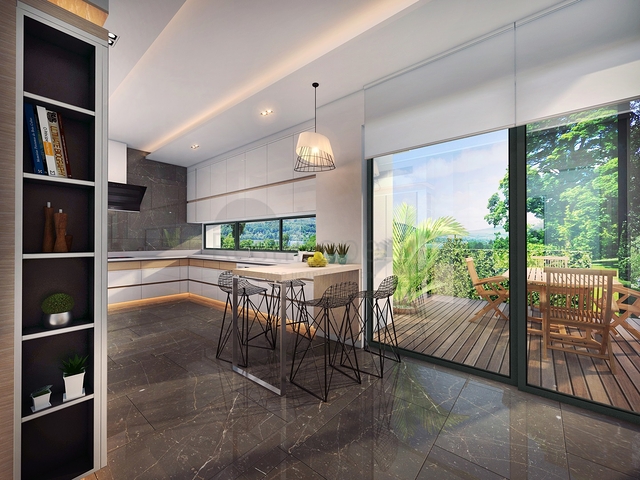 فيلا منفصلة 7 + 1 مفروشة في كونيالتي أنطاليا