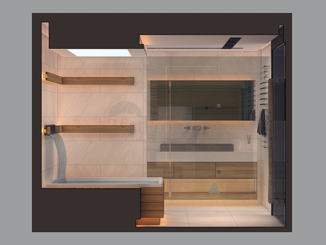 فيلا منفصلة 7 + 1 مفروشة في كونيالتي أنطاليا