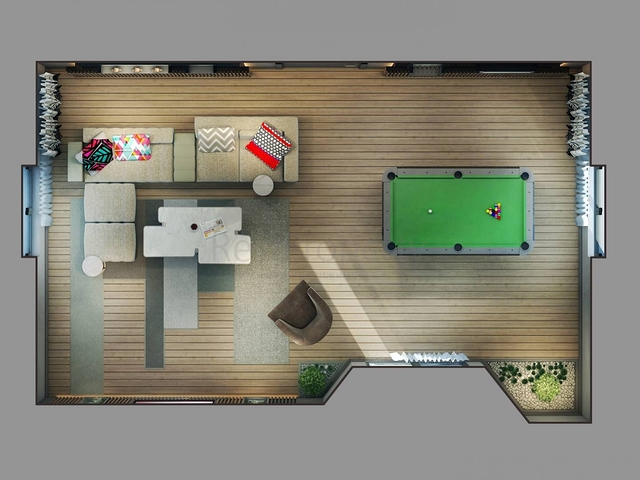 فيلا منفصلة 7 + 1 مفروشة في كونيالتي أنطاليا