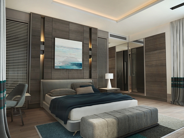 فيلا منفصلة 7 + 1 مفروشة في كونيالتي أنطاليا