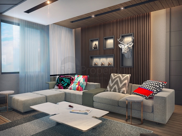 فيلا منفصلة 7 + 1 مفروشة في كونيالتي أنطاليا