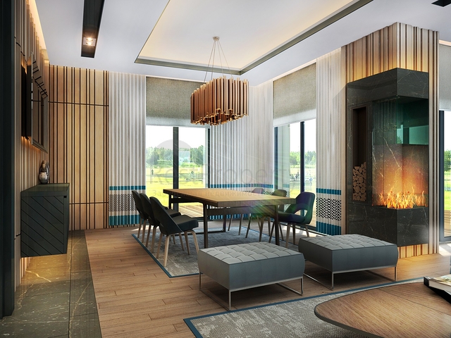 فيلا منفصلة 7 + 1 مفروشة في كونيالتي أنطاليا