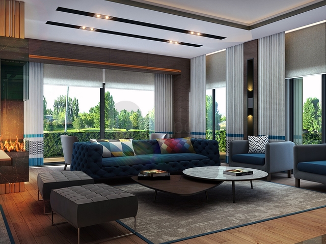 فيلا منفصلة 7 + 1 مفروشة في كونيالتي أنطاليا