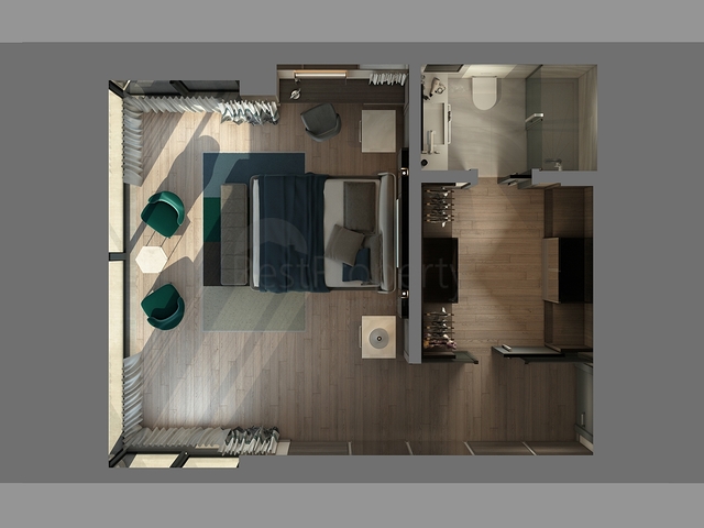 فيلا منفصلة 7 + 1 مفروشة في كونيالتي أنطاليا