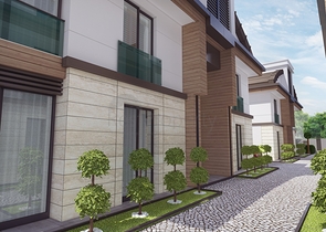 فيلا منفصلة 7 + 1 مفروشة في كونيالتي أنطاليا