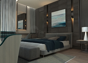 فيلا منفصلة 7 + 1 مفروشة في كونيالتي أنطاليا