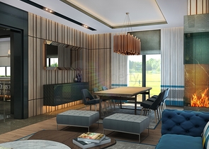 فيلا منفصلة 7 + 1 مفروشة في كونيالتي أنطاليا