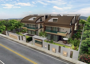 فيلا منفصلة 7 + 1 مفروشة في كونيالتي أنطاليا