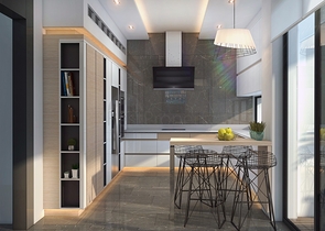 فيلا منفصلة 7 + 1 مفروشة في كونيالتي أنطاليا