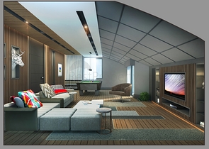 فيلا منفصلة 7 + 1 مفروشة في كونيالتي أنطاليا