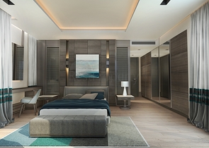 فيلا منفصلة 7 + 1 مفروشة في كونيالتي أنطاليا