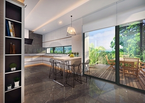 فيلا منفصلة 7 + 1 مفروشة في كونيالتي أنطاليا