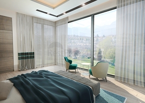 فيلا منفصلة 7 + 1 مفروشة في كونيالتي أنطاليا