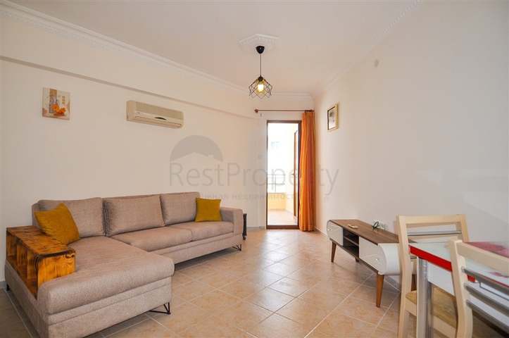 بسعر منخفض - شقة غرفة وصالة مفروشة في منطقة مهموتلار / الانيا 