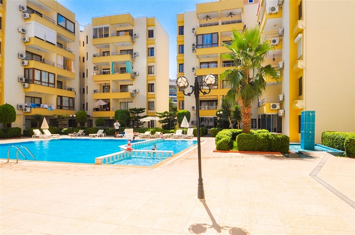 بسعر منخفض - شقة غرفة وصالة مفروشة في منطقة مهموتلار / الانيا 