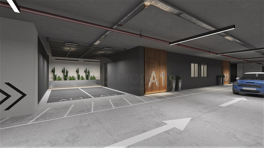 فيلات في المرحلة النهائية من البناء في منطقة كونيالتي