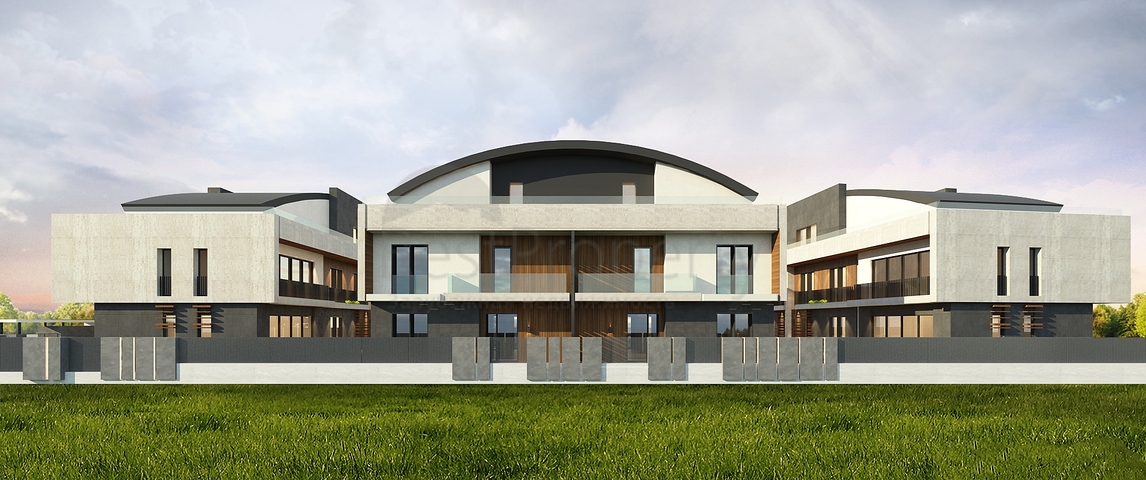 فيلات في المرحلة النهائية من البناء في منطقة كونيالتي