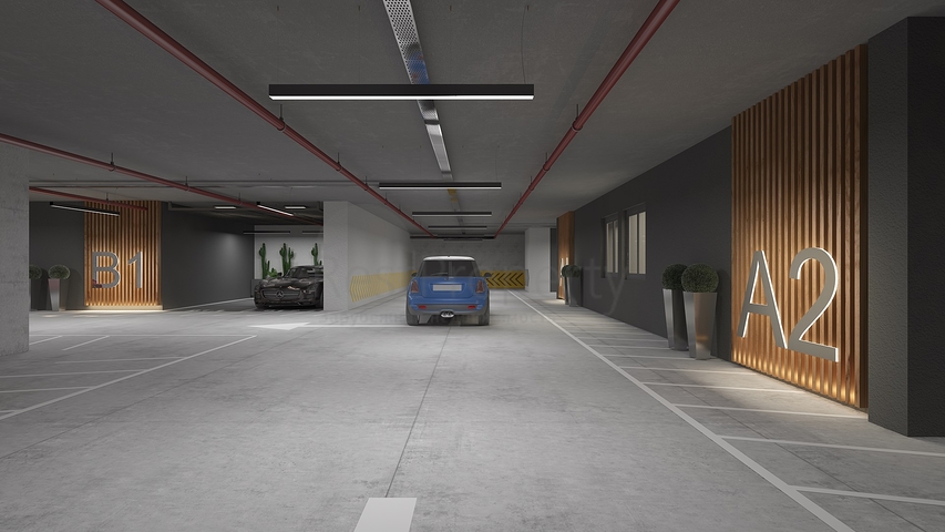 فيلات في المرحلة النهائية من البناء في منطقة كونيالتي