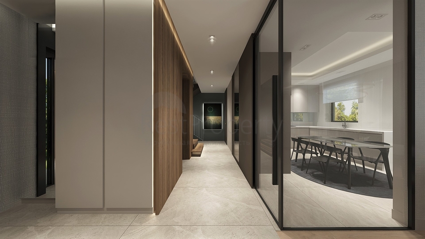 فيلات في المرحلة النهائية من البناء في منطقة كونيالتي