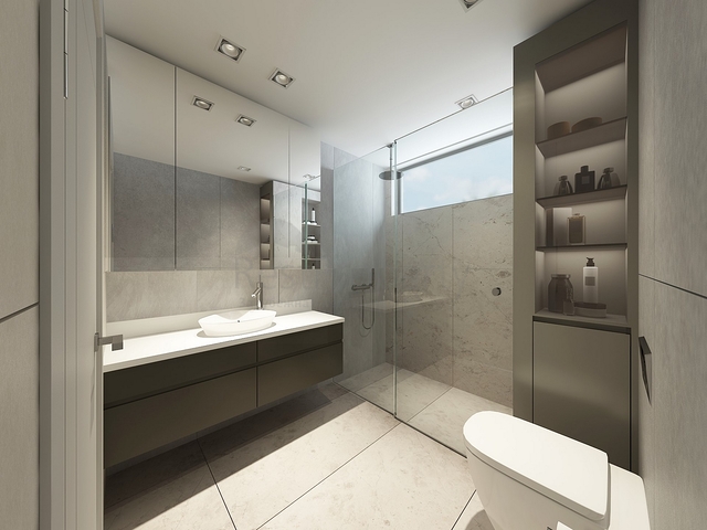 فيلات في المرحلة النهائية من البناء في منطقة كونيالتي