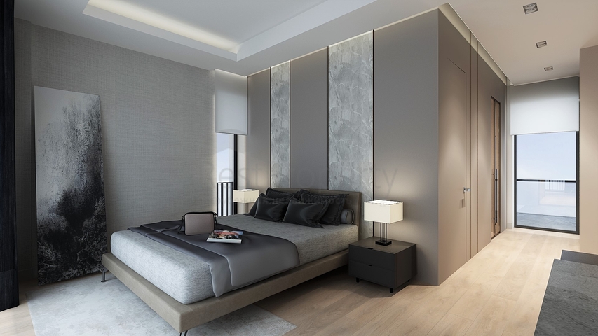 فيلات في المرحلة النهائية من البناء في منطقة كونيالتي