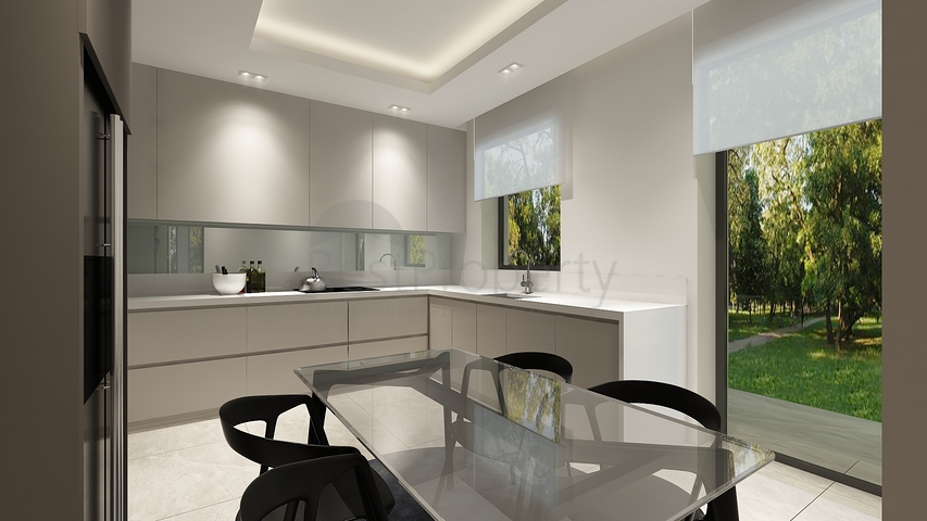 فيلات في المرحلة النهائية من البناء في منطقة كونيالتي