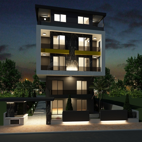 بيع 17 شقة نظام فندق في كونيالتي أنطاليا