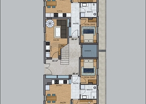 بيع 17 شقة نظام فندق في كونيالتي أنطاليا