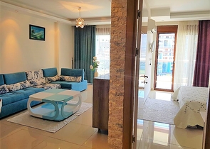 شقة مفروشة ضمن مجمع سكني خمس نجوم في جيكجلي / الانيا 