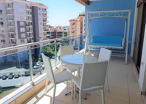 شقة مفروشة ضمن مجمع سكني خمس نجوم في جيكجلي / الانيا 