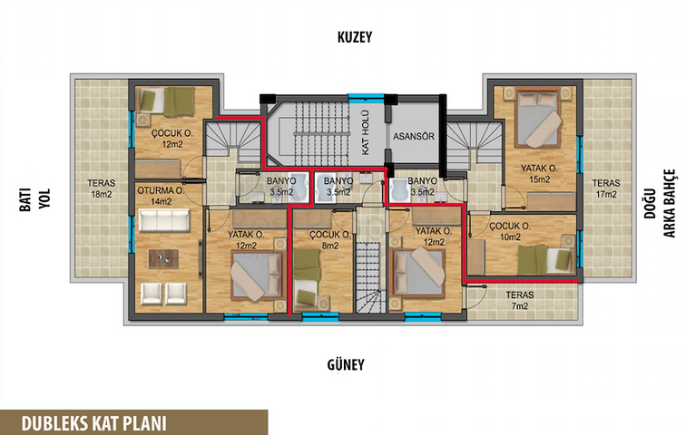 مشروع استثماري في وسط مدينة أنطاليا