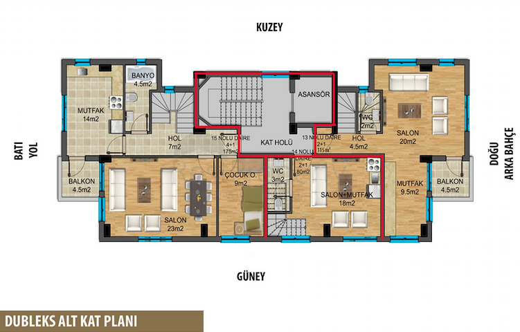 مشروع استثماري في وسط مدينة أنطاليا