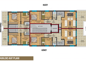 مشروع قيد الإنشاء في وسط مدينة أنطاليا