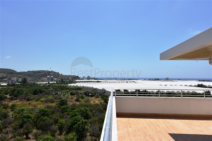 دوبلكس غرفتين وصالة باطلالة ساحرة في ديمرتاش / الانيا 