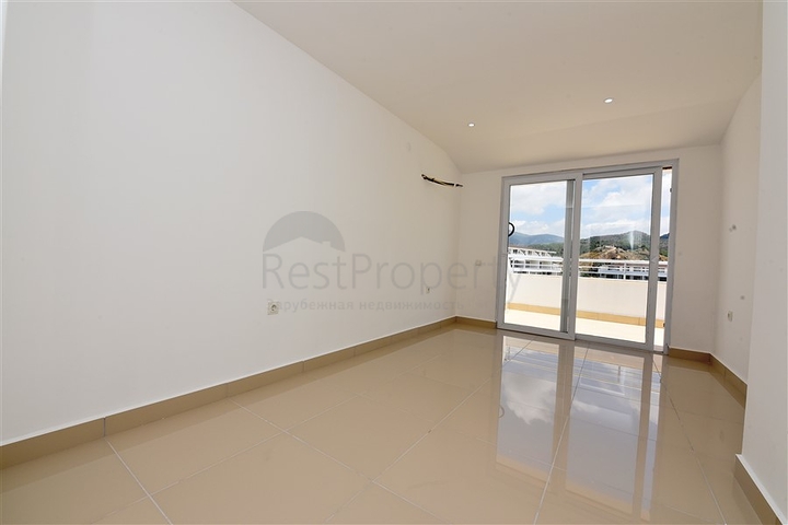 دوبلكس غرفتين وصالة باطلالة ساحرة في ديمرتاش / الانيا 