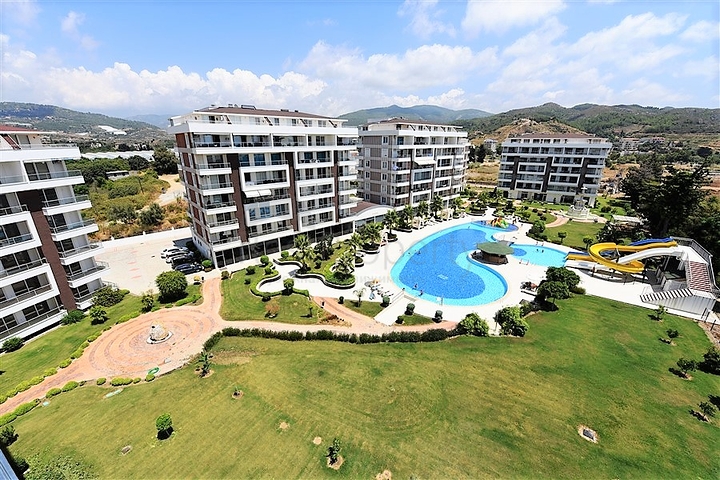 دوبلكس غرفتين وصالة باطلالة ساحرة في ديمرتاش / الانيا 