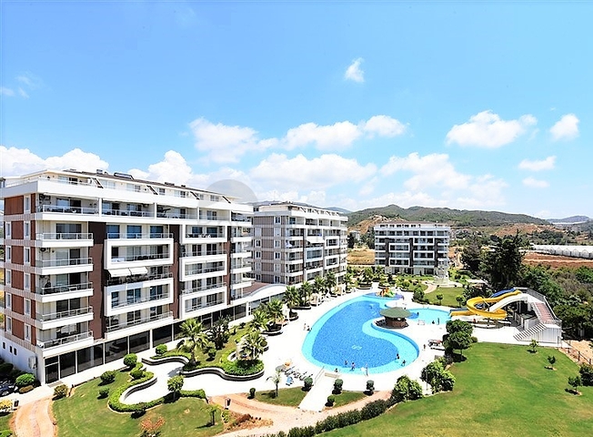 دوبلكس غرفتين وصالة باطلالة ساحرة في ديمرتاش / الانيا 