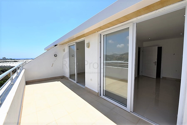 دوبلكس غرفتين وصالة باطلالة ساحرة في ديمرتاش / الانيا 